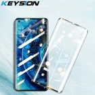 KEYSION 9D полный Экран Защитная пленка для OPPO Find X3 Pro 5G закаленное Стекло изогнутые Экран Стекло пленка для найти X3 Lite X3 Neo