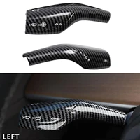 car steering wheel paddle gear trim cover interior decorative patch for tesla model 3 model y