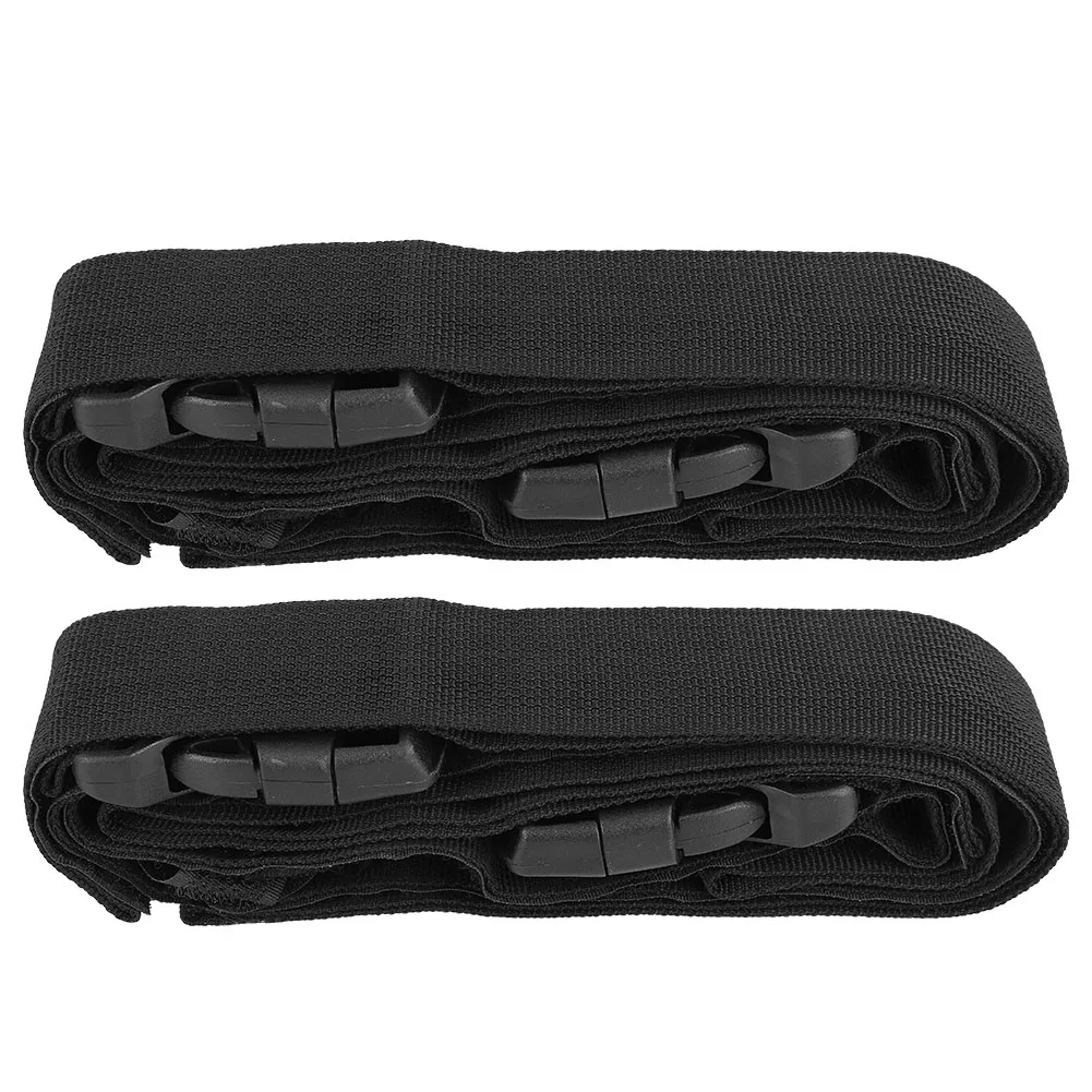 2 шт. Качественная нейлоновая прочная рыболовная ремешка регулируемой длины держатель удилища стойка для удилищ для хранения на.