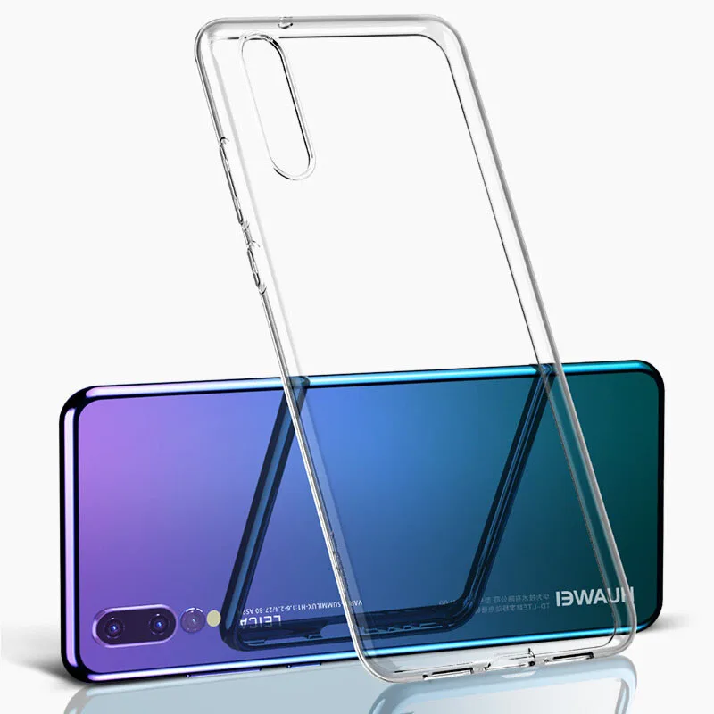 

Transparen TPU Soft Back Case For Huawei Mate 20 Lite/Pro P20 Lite For Clear Case Huawei Honor 8X max 8C 10 9 Lite 6X 7X Nova3i