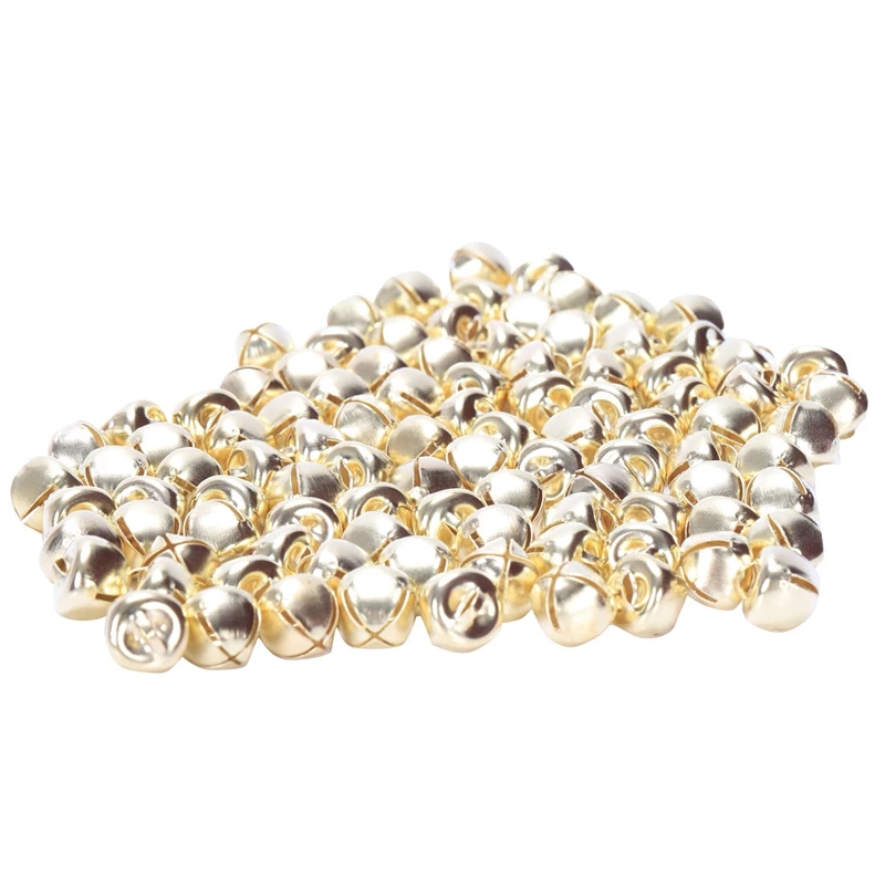 

Jingle Bells 12mm Gold - 100 Pack