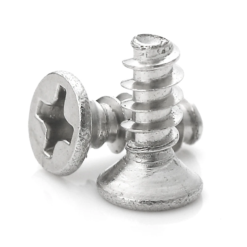 

Саморезы M2 M2.2 M2.6 M3 M4 304 из нержавеющей стали с потайной головкой и плоским хвостом, винты с плоской головкой и плоским хвостом