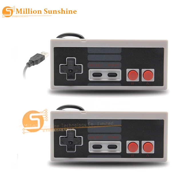 Классический ретро проводной USB игровой контроллер для Nintendo NES джойстик Windows ПК MAC