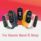 Ремешок силиконовый для Xiaomi Mi Band 6 5 4 3, браслет для смарт-часов mi Band 6, mi 4 6 band 5 band 3, ремешок из ТПУ