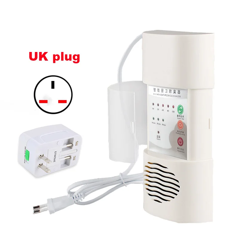UK plug Sterhen озоновый очиститель воздуха O3 стерилизующая машина высокого качества генератор озона для использования в кухне и ванной - Цвет: UK plug
