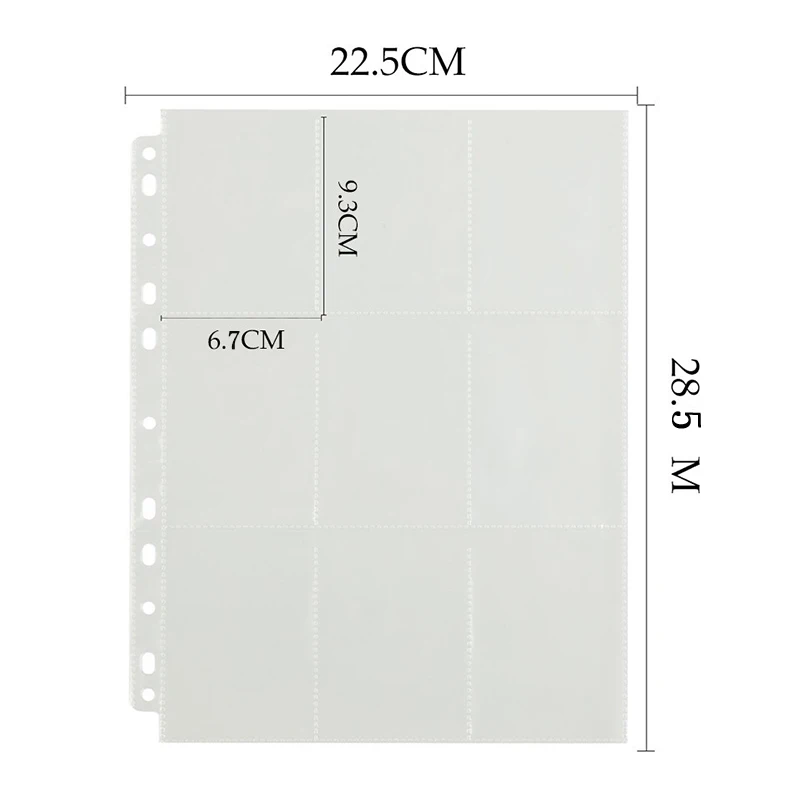 10-50 шт. альбом Покемон карты держатель страницы альбома коллекция торговой игры