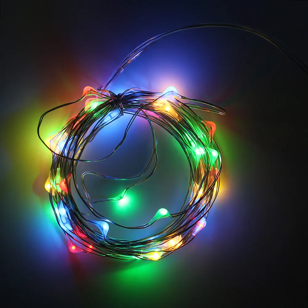 4 м 40 LED гирлянда Фея светильник s медный провод шнура на Рождество коврик для