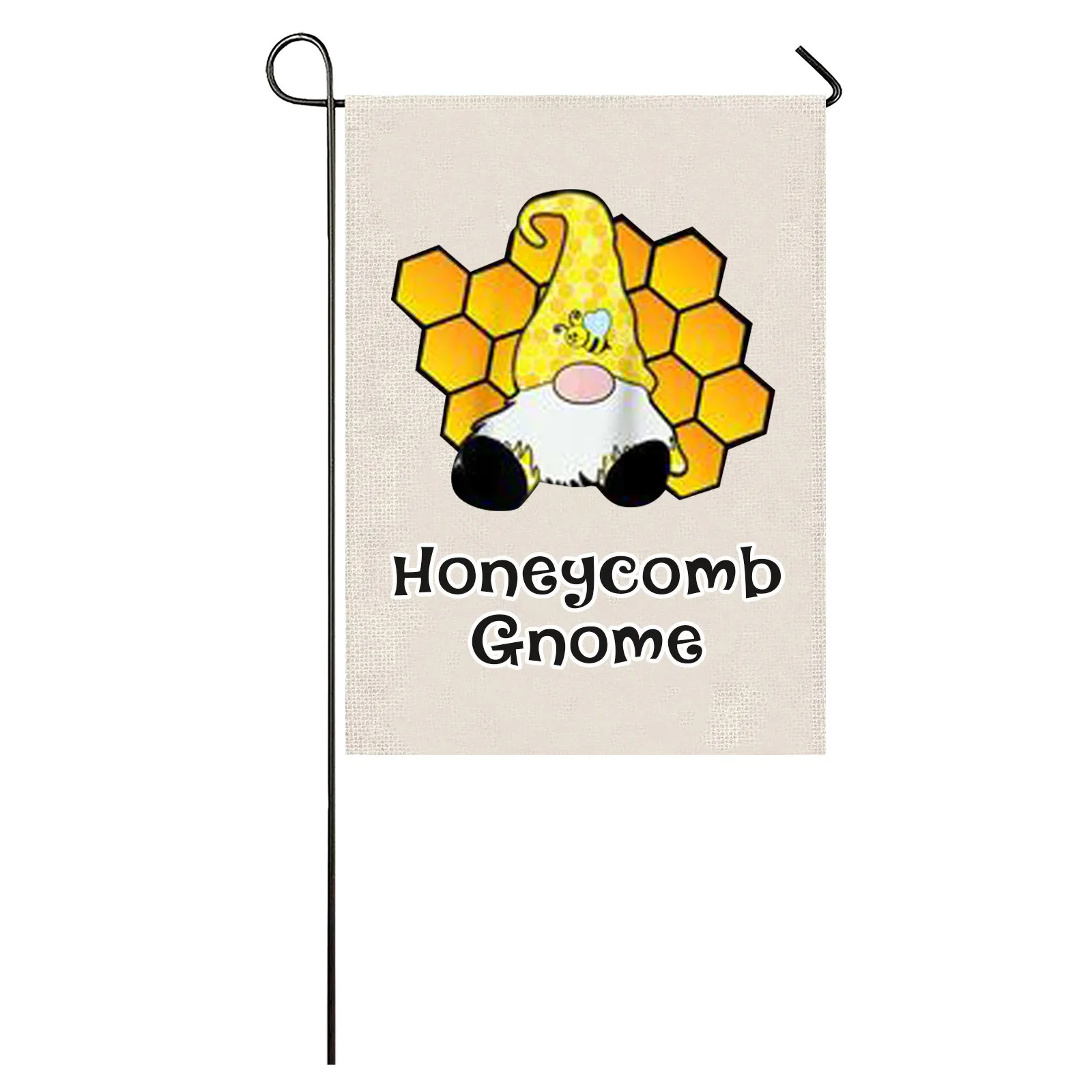 Праздничный Садовый флаг пчелы вертикальный двусторонний весенне летний