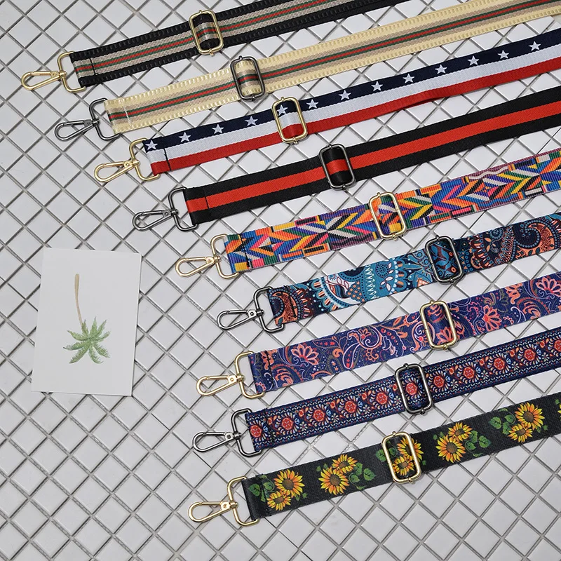 Цветная сумка аксессуар ручки для сумок ремень плечо Raibow заклепки сумочки через