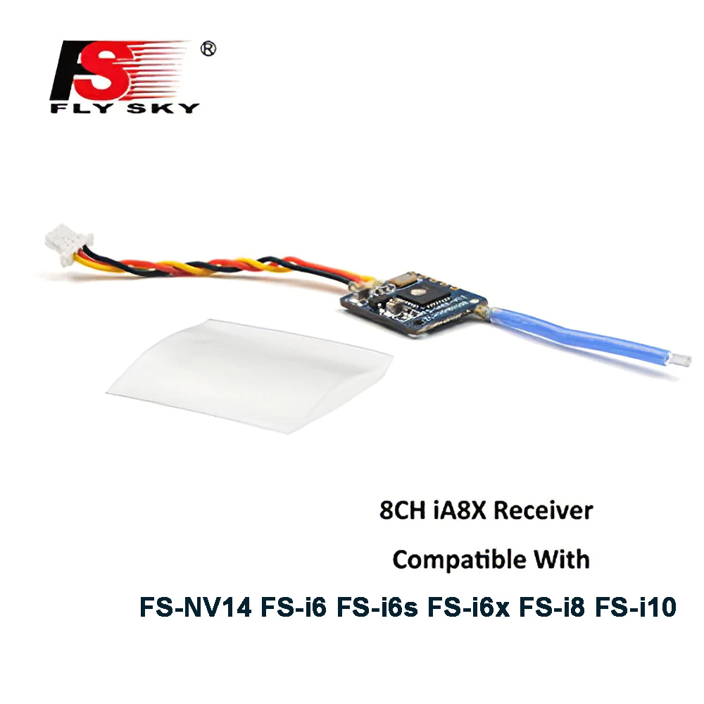 Flysky FS iA8X приемник 2 4 г 8CH i Bus с помощью которого можно/PPM для Nirvana NV14 i6 i6s i6x i8 i10