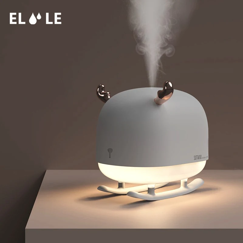 Увлажнитель воздуха ELOOLE в форме оленя для дома ультразвуковой USB диффузор