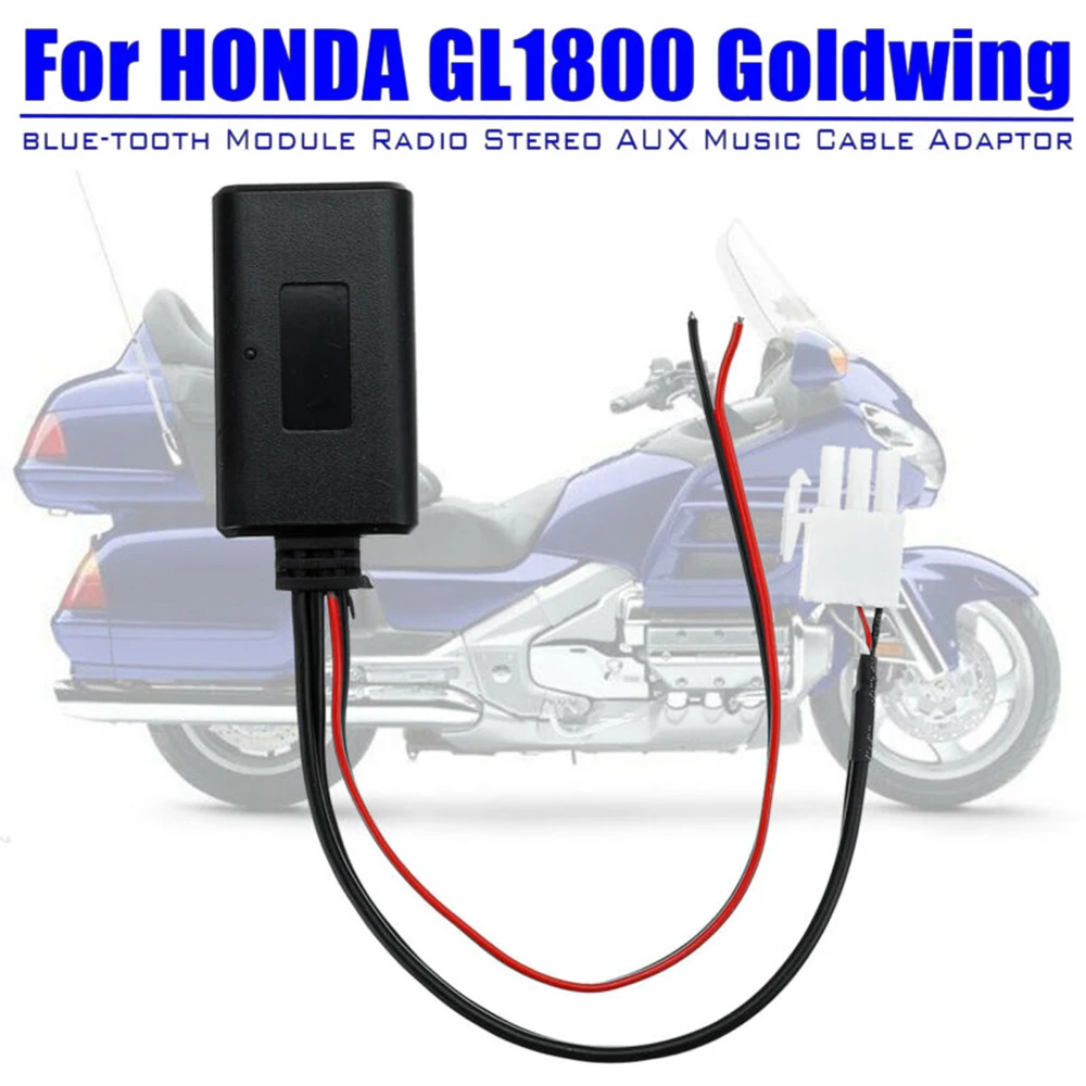 12 В 25 см абс пластик для Honda GL1800 Goldwing Bluetooth модуль радио стерео AUX музыкальный