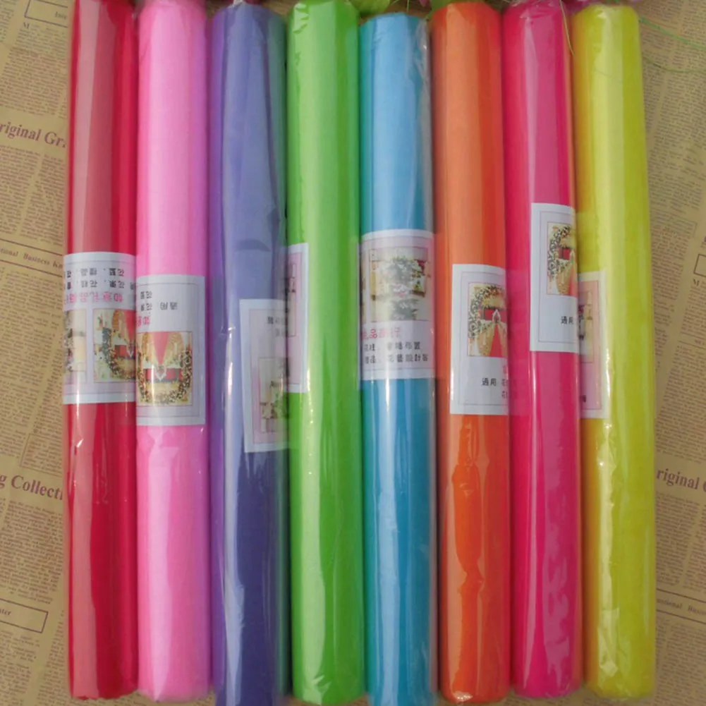 6 5 м прозрачный тюль рулон Марли Свадебная вечеринка для стула сделай сам шторы