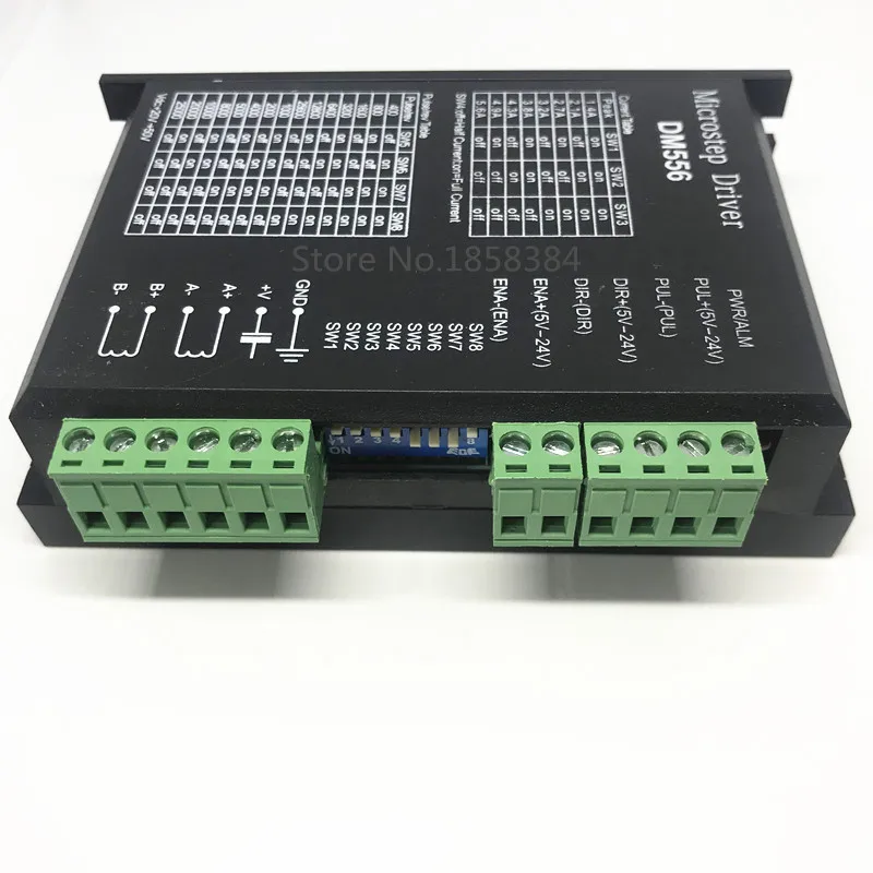 Цифровой Драйвер шагового двигателя DM556 2-фазный 5.6A для 57 86 NEMA23 NEMA34 контроллер |