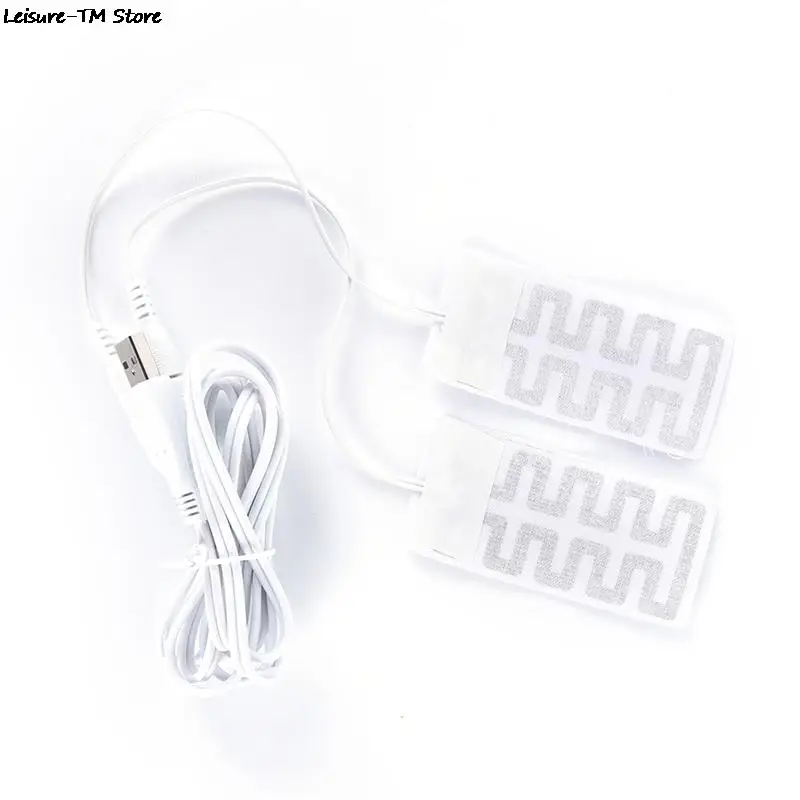 Носки с подогревом 2 шт./лот 5*9 см 5 В USB из углеродного волокна | Спорт и развлечения