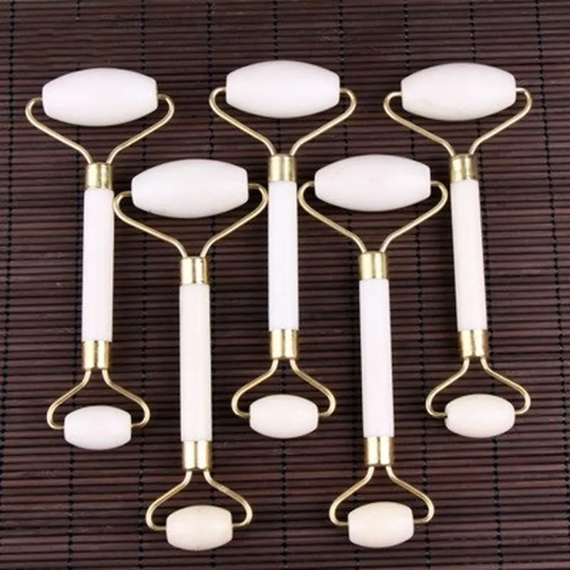1Pc Portable Pratical Facial Massage Roller Natural Jade Anti Wrinkle Face Slimming Shaper Body Foot Relaxation Beauty Tool | Красота и