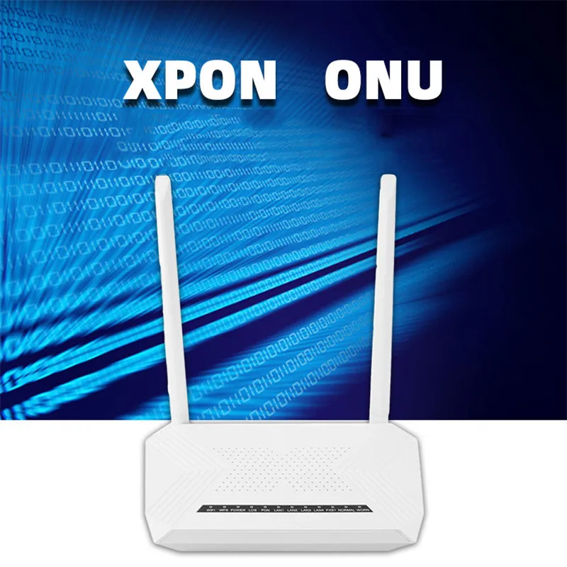 2 4G XPON GPON ONU 1GE + 1FE Wifi CATV волоконно оптический SC/APC 20km совместим с OLT|Оптоволоконное