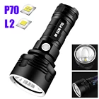 Светодиодный фонарик XLM-P70 High Lumens Самый мощный USB Без аккумулятора Перезаряжаемый Водонепроницаемый Ультраяркий фонарь Кемпинг Ручная лампа