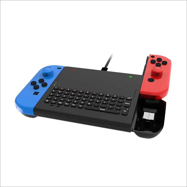2 4G беспроводной геймпад клавиатура для сообщений Nintendo Switch контроллер NS USB