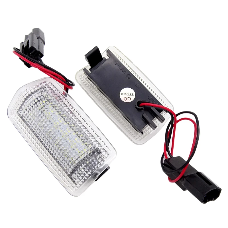 2 шт. 18 SMD светодиодный ные дверные огни для Toyota Land Cruiser 200 серии 150 Prado MK4 J150 Lexus ES240