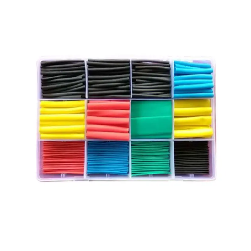 328 шт./компл. набор электрических кабельных трубок для автомобиля термоусадочная