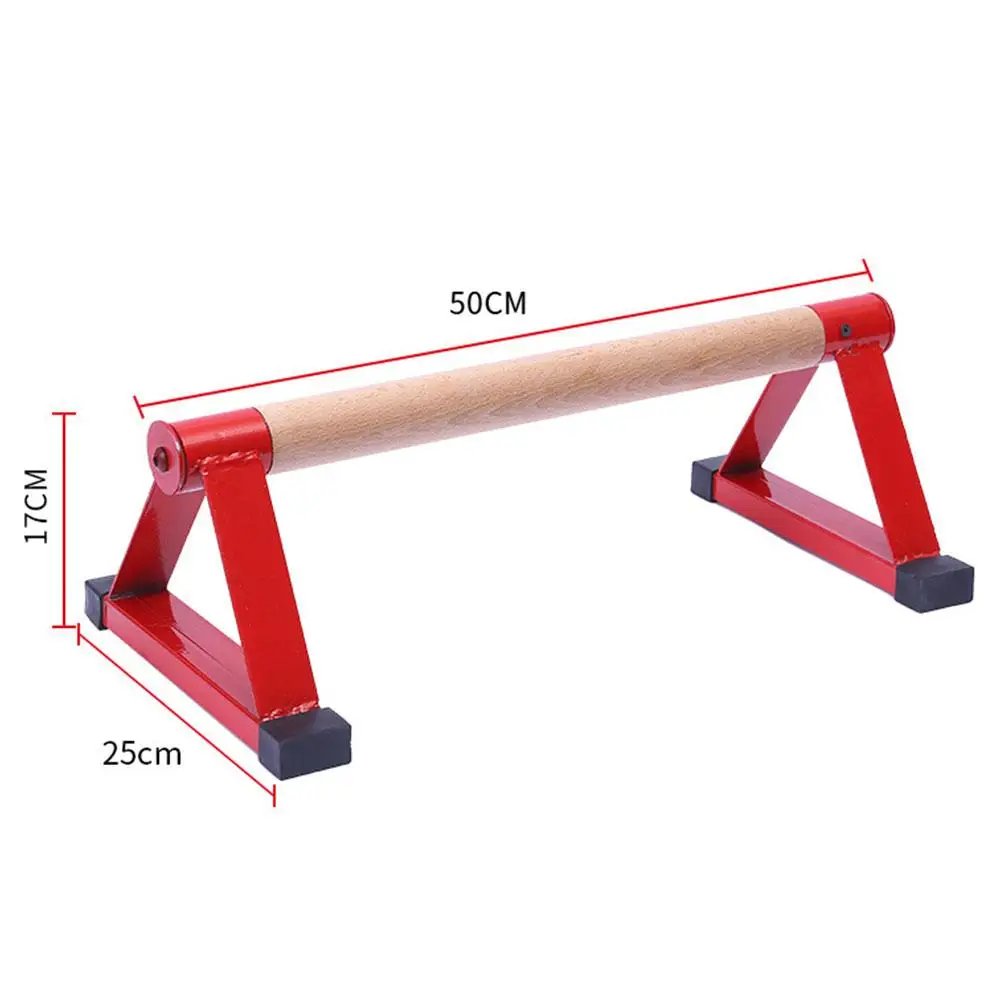 Wood Parallettes Set Stretch Stand Calisthenics Handstand Fitness Equipment for Men Women | Спорт и развлечения