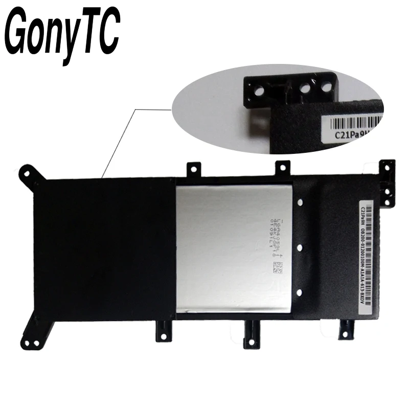 GONYTC 7,5 V 37WH C21N1347 аккумулятор для ноутбука ASUS X554L X555 X555L X555LA X555LD X555LN X555MA 2ICP4/63/134