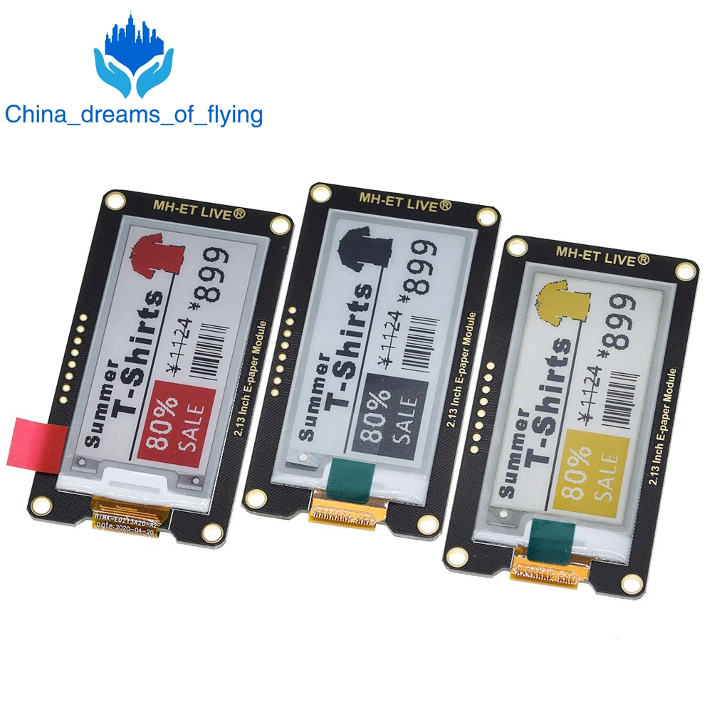 Модуль электронной бумаги 2 13 дюйма E Ink экран дисплея EInk поддержка SPI для Arduino UNO STM32