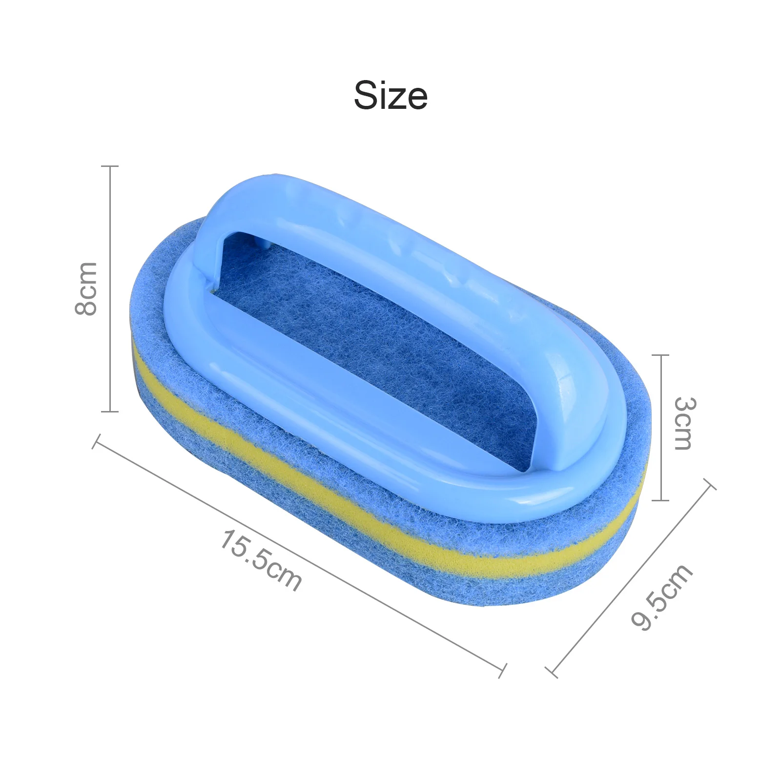 

Bathroom Cleaning Bathtub Brush Kitchen Ceramic Tile Glass Brush Tool Dish Washing Durable Sink Pot Plastic Handheld Cleaner