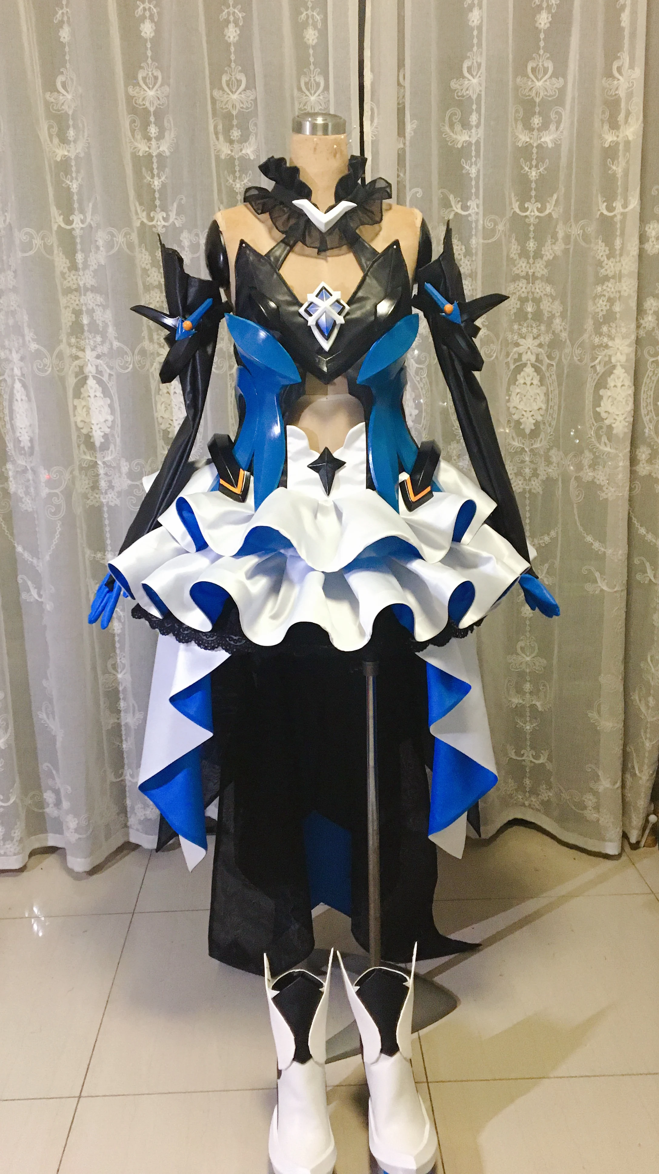 Изготовленный на заказ костюм для косплея Honkai Impact 3 Броня зайчик платье женский