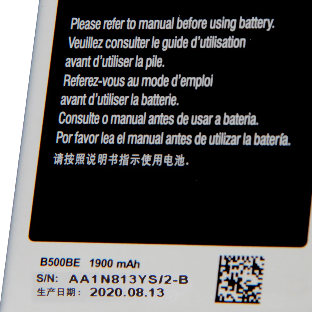 Оригинальная запасная батарея Samsung для Galaxy S4 Mini Project i9190 i9192 i9198 i9195 J B500BE B500AE с NFC