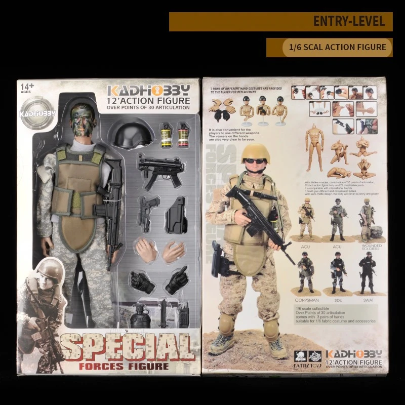 1:6 12 Inch 30cm Marines Realistic Soldier doll Military Model Collection Gift Toy Tool | Игрушки и хобби
