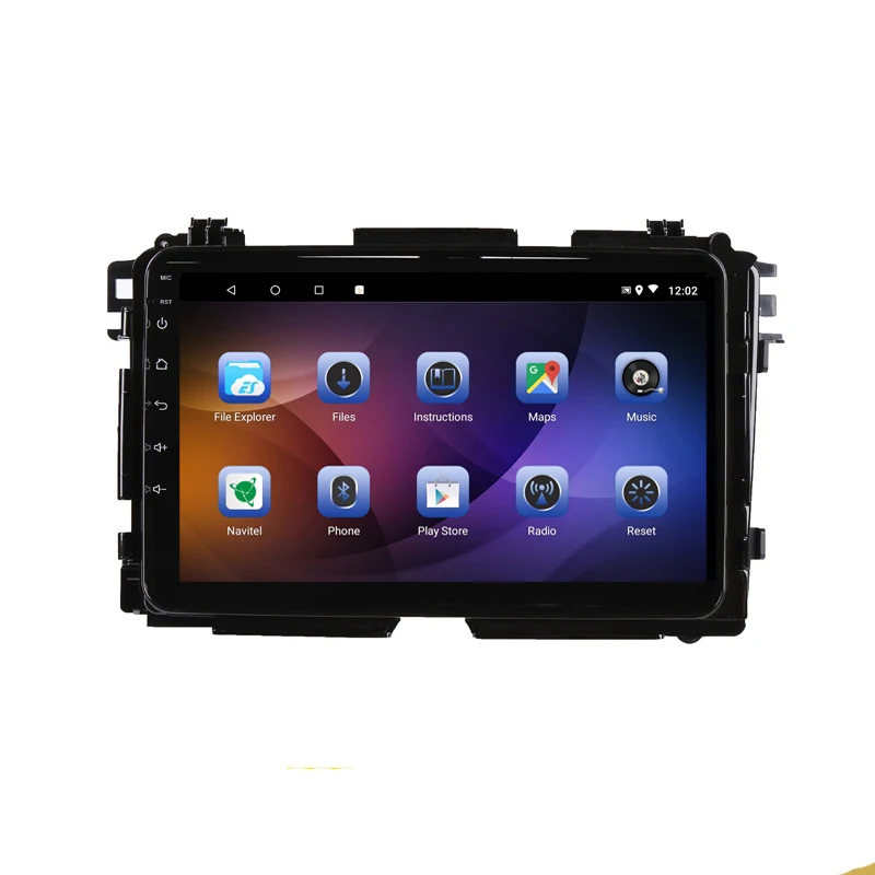 Автомагнитола 9 " 4 Гб ОЗУ 8 ядер Android DVD GPS навигация для Honda HR-V HRV XRV Vezel 2013 2014-2018 |