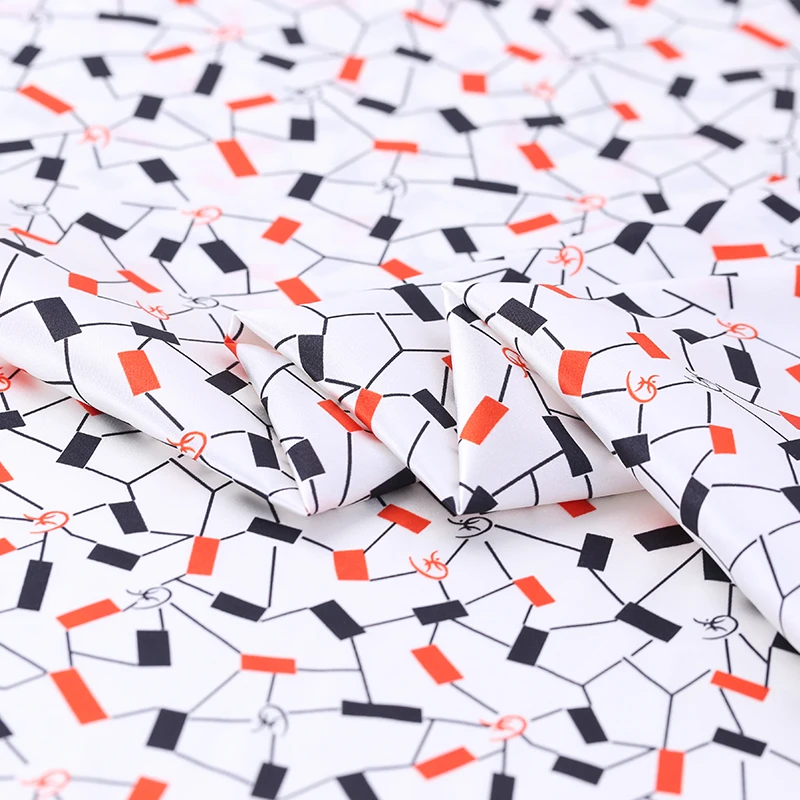 19 Весна Новинка 108 см в ширину 93% шелк 7% спандекс пятнистая ткань шармёз