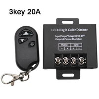 mini 3keys single color dimmer controller for 5050 3528 3014 2835 led strip light tape lamp 12v 24v