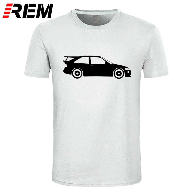 Футболка REM мужская хлопковая с коротким рукавом футболка принтом эскорт-косворт