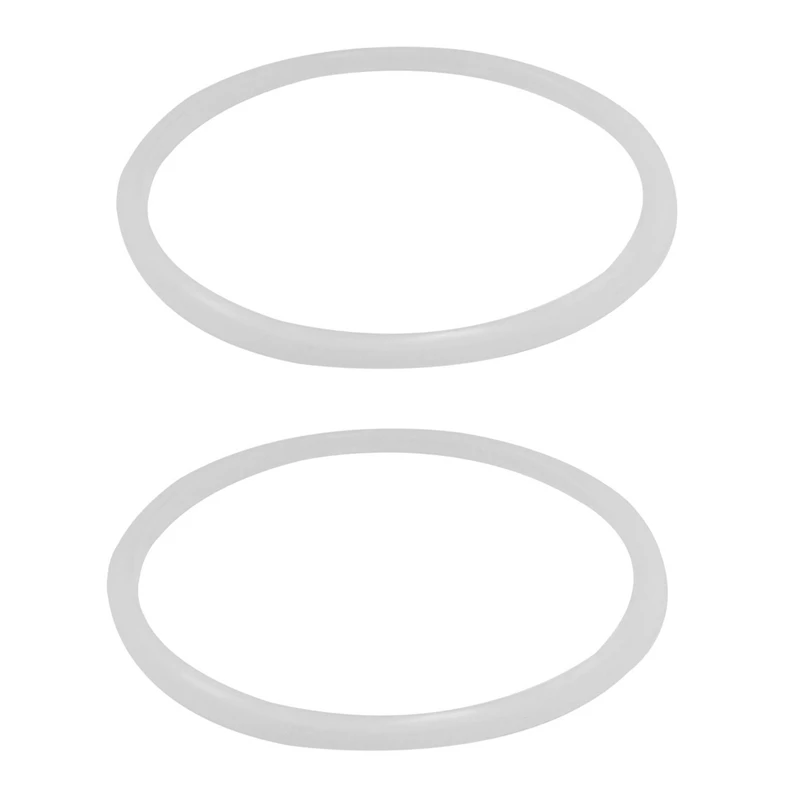 

New 2X 26 Cm Inner Rubber Seal Gasket For Pressure Cooker White