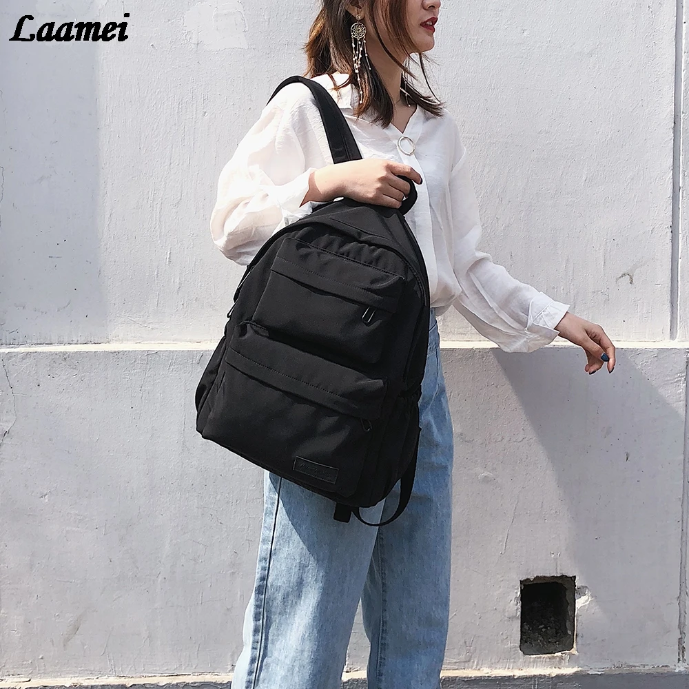 Водонепроницаемый нейлоновый рюкзак для женщин дорожные рюкзаки с несколькими