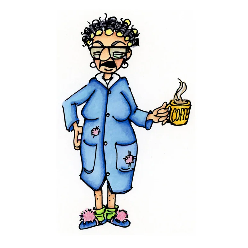 Кофейная леди металлические Вырубные штампы подходящие прозрачные силиконовые