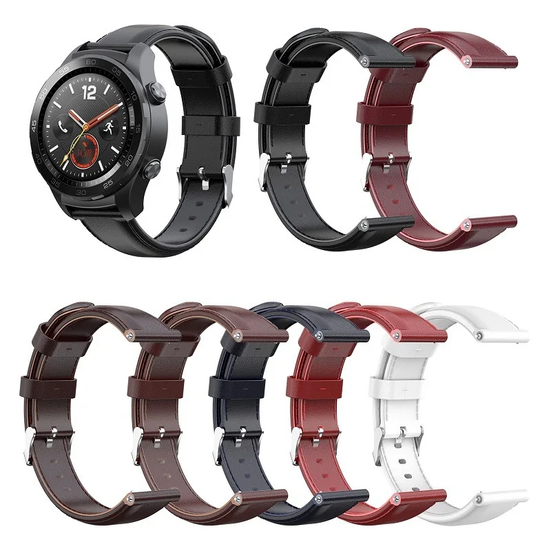Кожаный ремешок для Huawei Watch 2 Classic/PRO сменный Браслет Fossil Gen 4 аксессуары смарт | Смарт-аксессуары -4000042784893