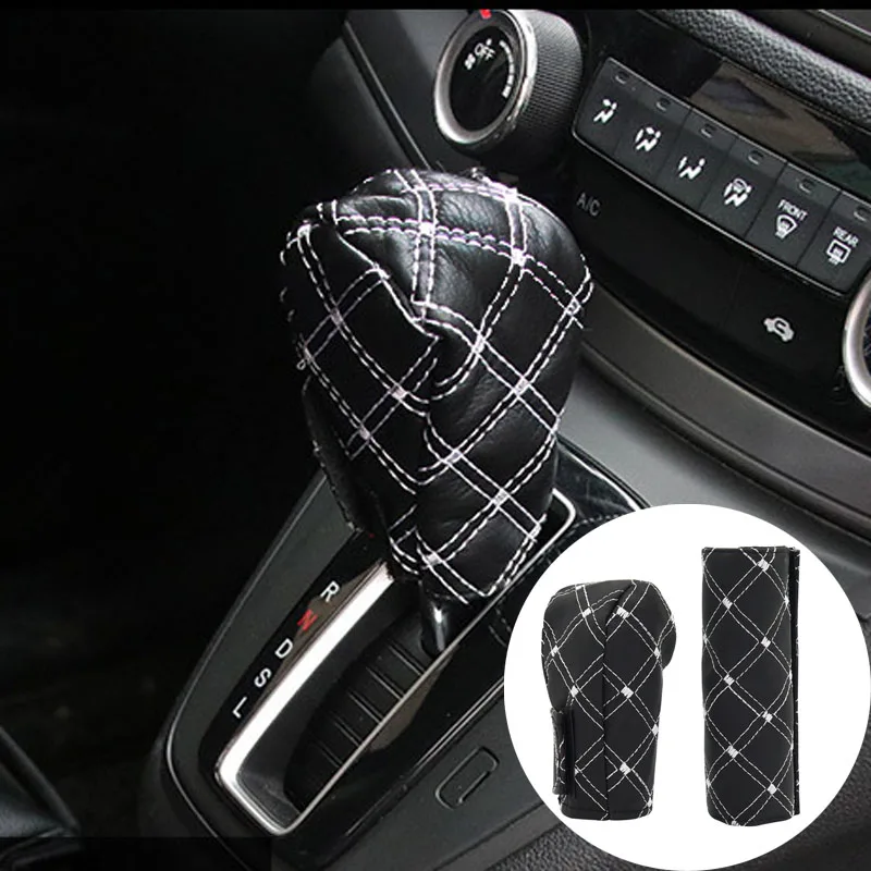 2-in-1 car shift cover hand brake for Mercedes-Benz Series-A B C E S G M ML GLK CL CLK CLS GL R SL SLK SLS AMG TPMS | Автомобили и