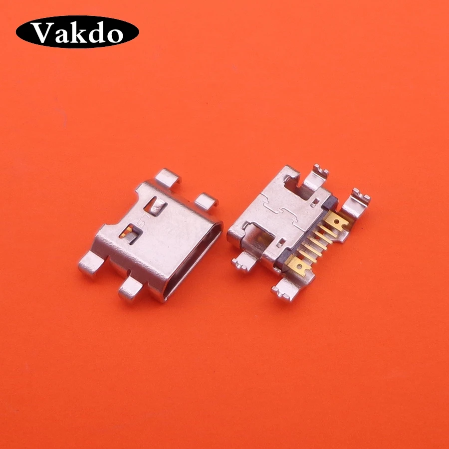 20 шт. Micro Mini USB зарядный порт для LG K10 K420 K428 k10 2017 X400 K121 гнездовой разъем док запасные