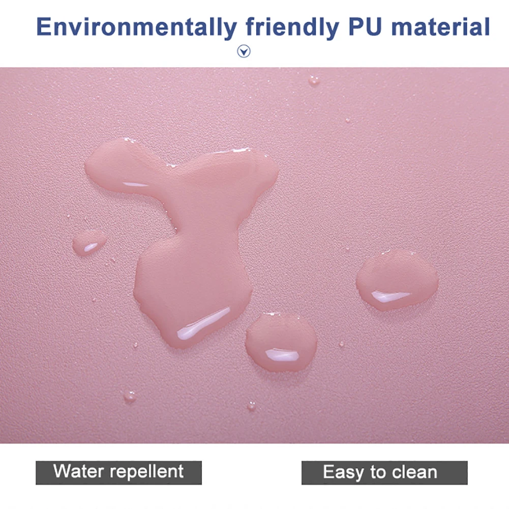 Нескользящий водонепроницаемый однотонный Коврик Для Мыши для ПК ноутбука