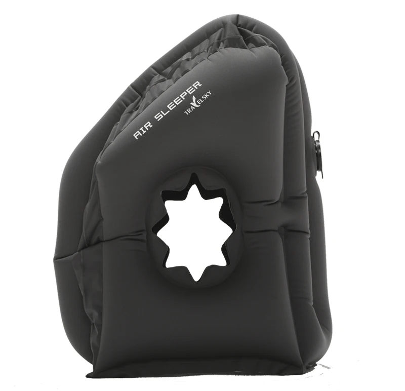 Новые Travelsky экологичный tpu легкий u-shape форме, благодаря чему создается ощущение невесомости с Подушка/ч-shanpe Подушка/ТПУ для ног/надувная подушка для путешествий