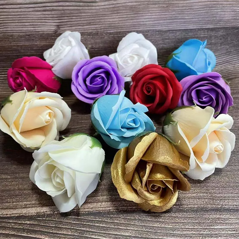 

Искусственные розы для мыла, 5 см, 12 шт.