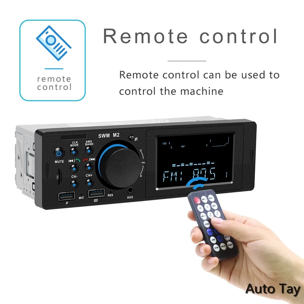 

Mp3 Player Bluetooth for Car Handsfree Car Kit FM Transmitter USB Charger LCD Digital Voltmeter TF Card U Disk AUX Player