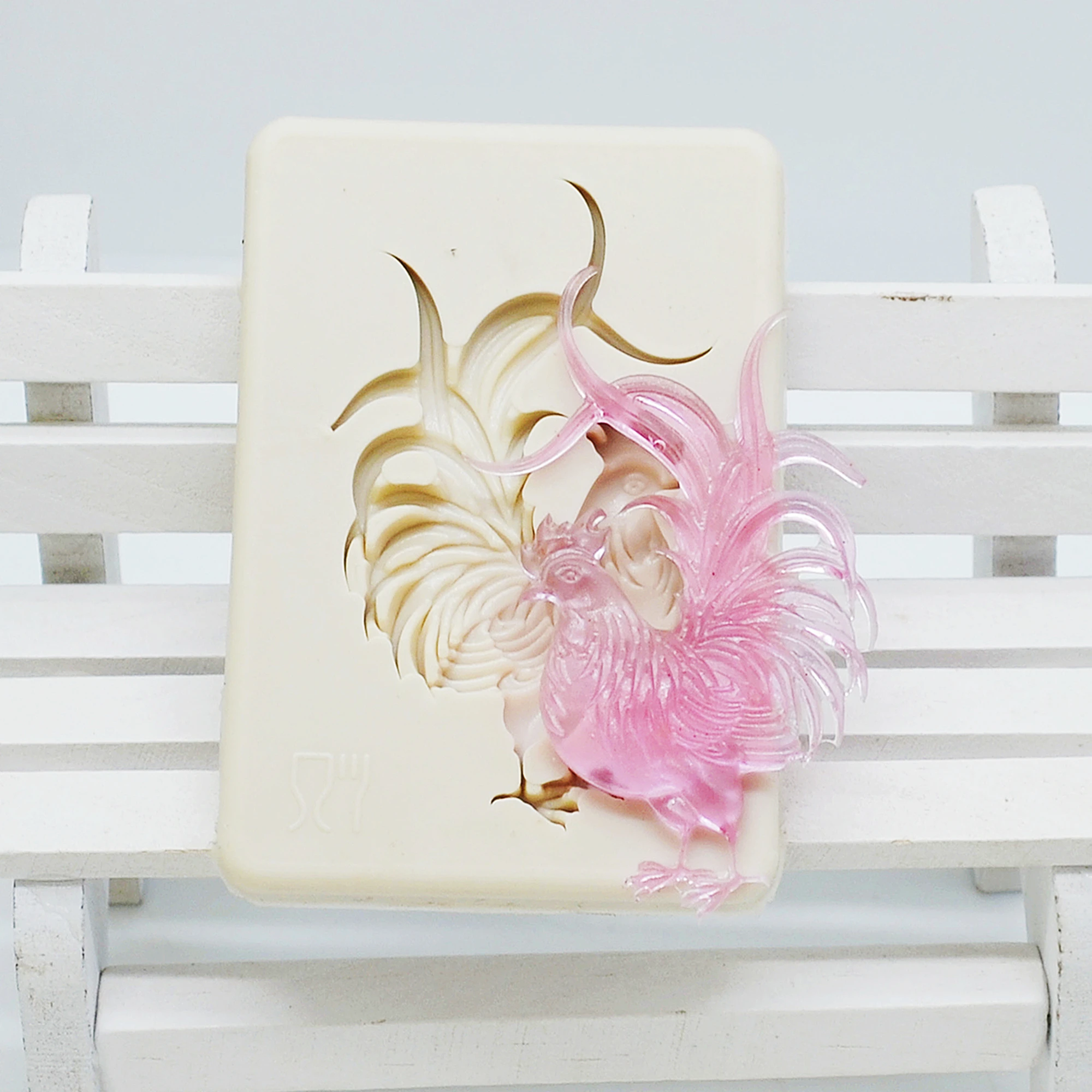 Luyou DIY резиновые формы для петуха силиконовые выпечки инструменты украшения