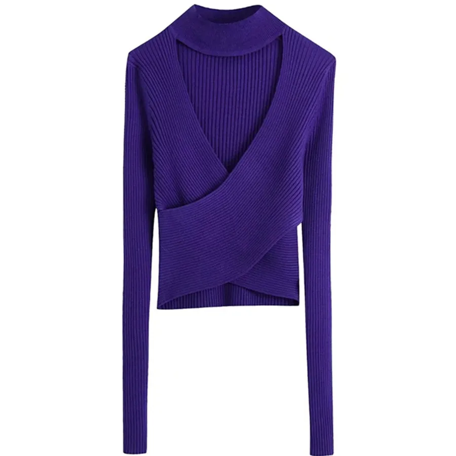 

Maxdutti Ins модный блоггер Сексуальная Ажурная водолазка тонкий свитер в обтяжку женские пуловеры Топы зимние свитера для женщин