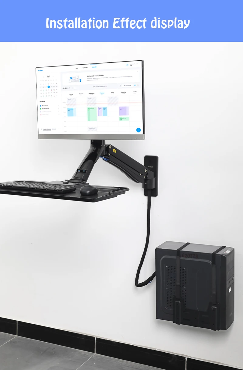 Чехол для телефона NB G15 боковой кронштейн ПК подвесной рабочего стола