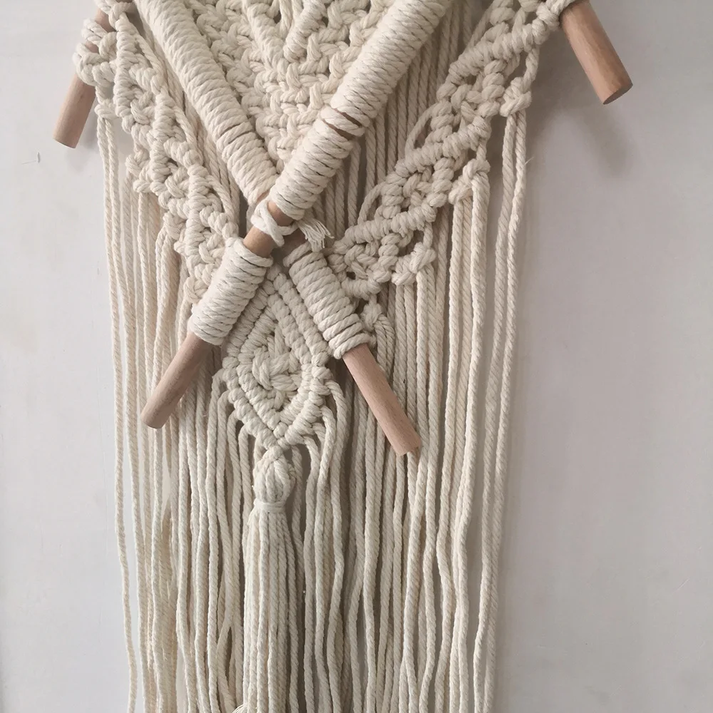 Богемный гобелен домашний Настенный декор шикарная плетеная мандала подвесной